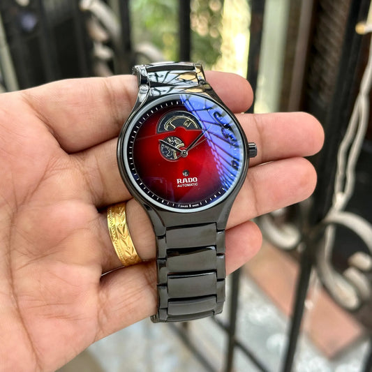Classic True Rad_o Balck Red Watch