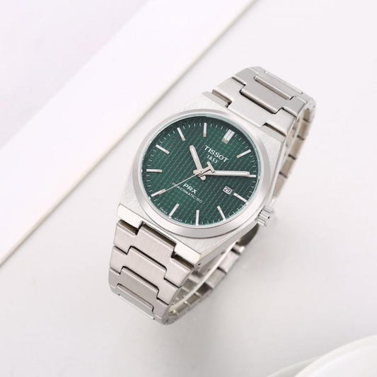 Formal Collection Prx Silver/Green Watch