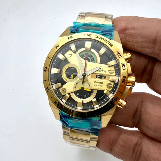 Slim Quartz Watch With Premium Detailing