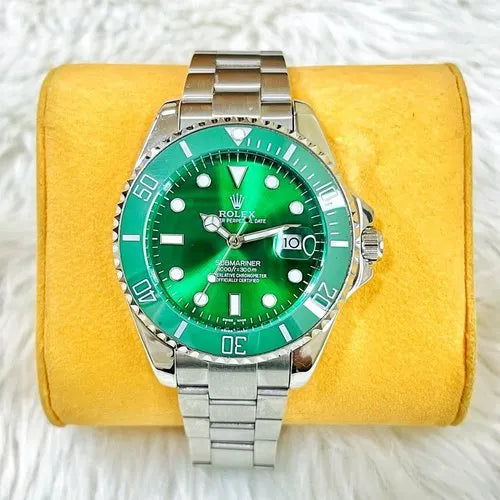 Adventure Series Submarine Silver/Green Watch