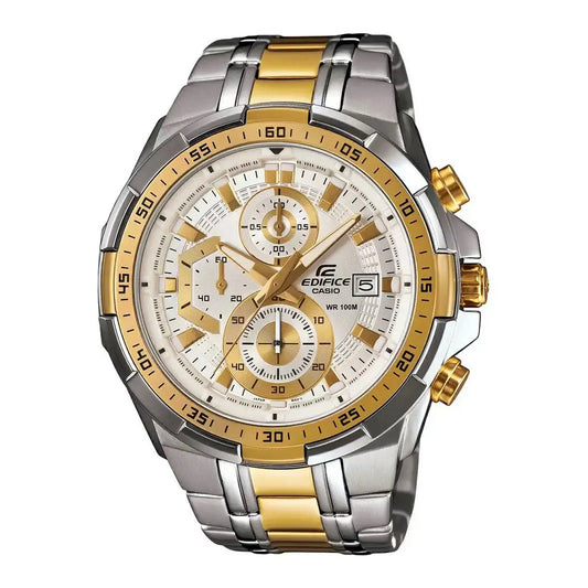 Casi_o Edifice Efr539 2-Tone white