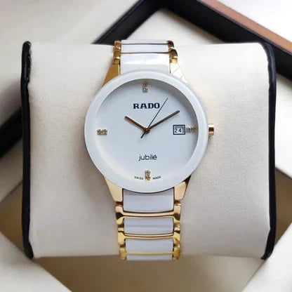 Copper Watch With Vintage White/Gold Jublie