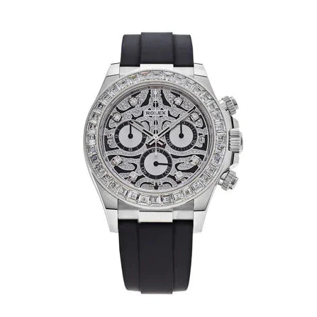 Elegant Tiger Silver Belt Watch